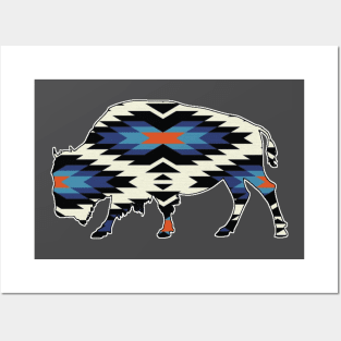 Bison Pattern - 6 Posters and Art